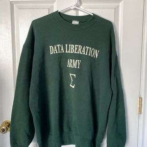 Vintage Green Crewneck Sweater